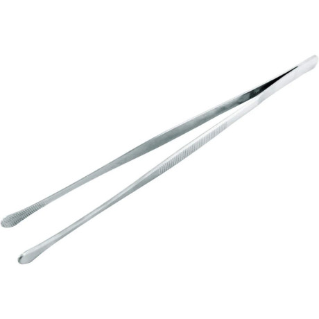 30 см прави стоманени кухненски пинсети Nerthus