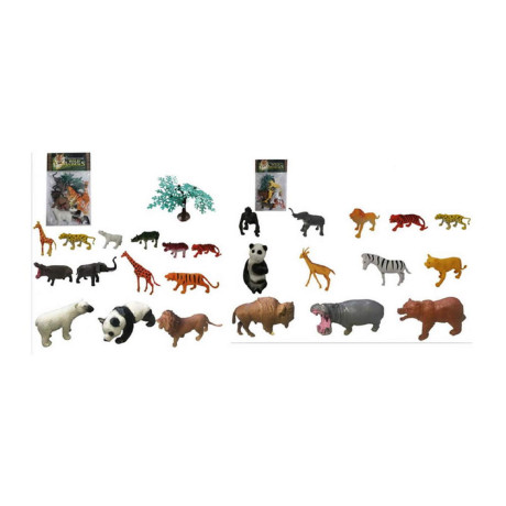 Комплект диви животни за игра 12 бр. в плик