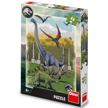 Детски пъзел jurassic world 48 части