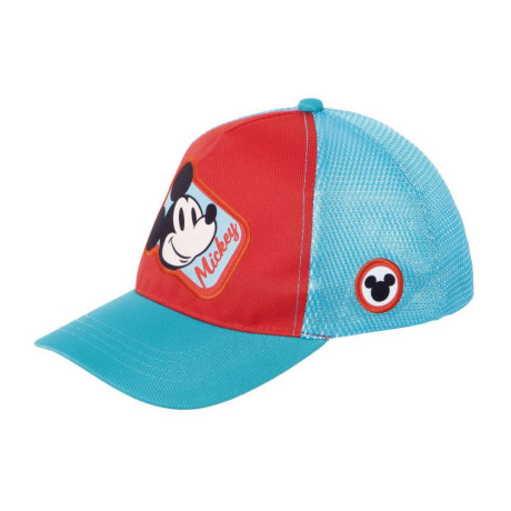 Детска шапка с козирка и мрежа Mickey Mouse 51/54