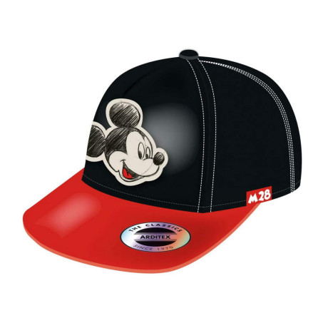 Юношеска шапка с козирка и бродерия Mickey Mouse 56/58