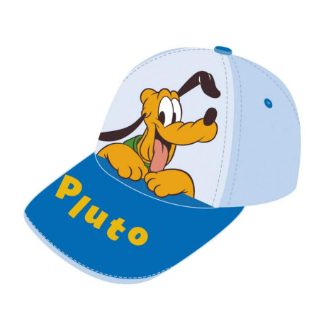 Бебешка шапка с козирка donald/pluto 44/46