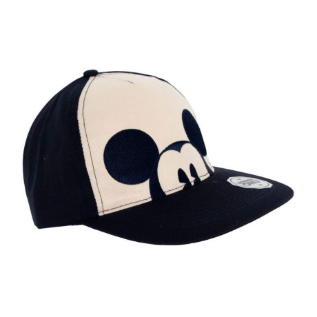 Юношеска шапка с козирка и бродерия Mickey Mouse 56/58