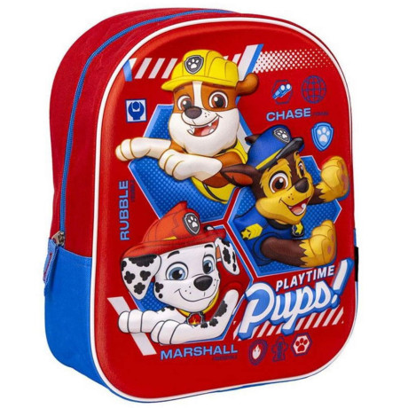 Детска раница 3d Paw Patrol червен 31 см