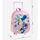 Купи 3D детска раница с колелца Minnie Mouse
