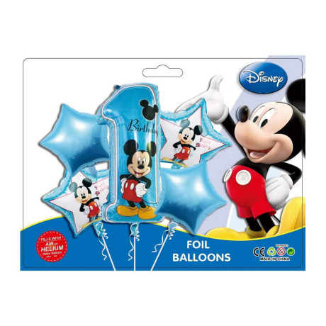 Фолиеви балони 5 бр. мики