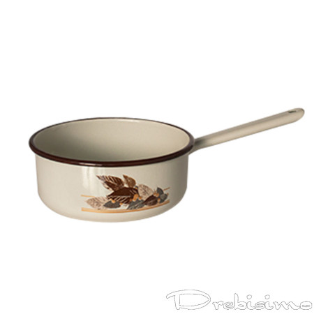 16 см емайлирана касерола с декор Есен