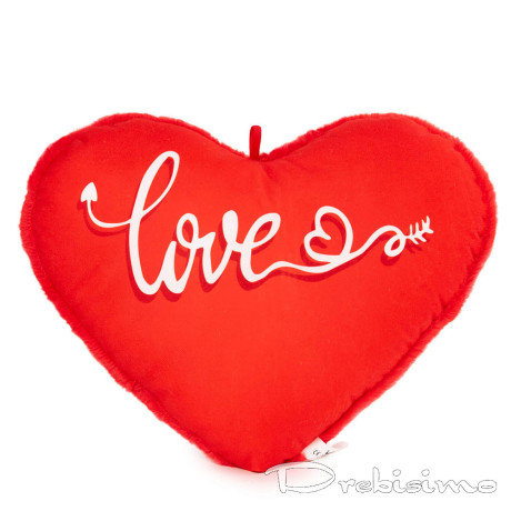 25 см плюшено сърце с различни картинки