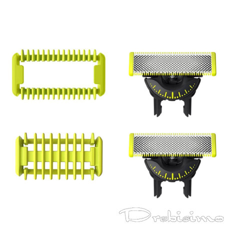 Резервен комплект за бръснене на лице и тяло Philips OneBlade модел QP624